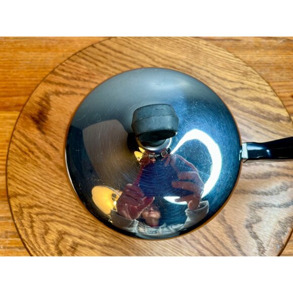 Vintage Farberware 1 Quart Saucepan with Lid Bronx  NY USA Aluminum Clad Stainle - Picture 5 of 10